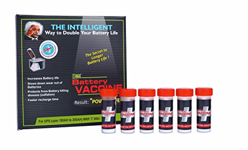 BATTERY BOOSTER Battery Vaccine – UPS/Inverter Additive/Life Enhancer/Reviver/Conditioner/Recovery/Rejuvanator