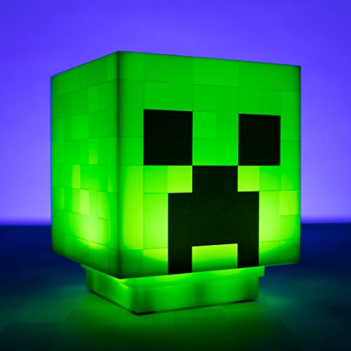 Minecraft Creeper Light with Official Creeper Sounds, Battery Powered Pricepulse