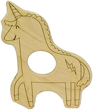 Little Sapling Toys Baby Teether Wooden Unicorn