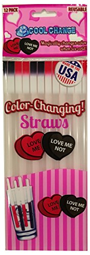 UPC 817577012370, Cool Change Straws - Valentines Day Love Me Love Me Not