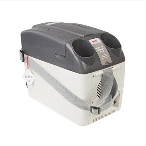 Click Here to See More Images YI HOME- 16L Car Refrigerator Mini Portable Household Small Electronic Freezer Fast Cooling Heat Travel 12V White