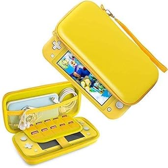 Amazon Com Sirius Co Carrying Case For Nintendo Switch Lite Yellow Video Games
