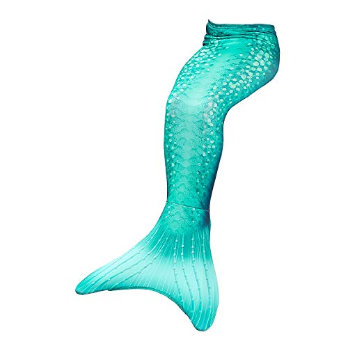Fishtailfun Mermaid Tails for Swimming with Monofin for Girls, Princess Bikini Set, Mermaid Swimsuit Costume Cosplay - Thumbnail 5