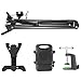 Neewer Smartphone & Tablet Stand (Padded Holder, Adjustable Mounting Clamp) Compatible with iPhone11/11 Pro/11 Pro Max Samsung Galaxy S10+10, iPad Air/iPad Air 2, Samsung Galaxy Tab and More