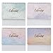 Hacloser 2019 Desk Calendars Dreamy Colorful Sky Standing Coil Paper Calendar Memo Daily Schedule Table Planner Yearly Agenda Organizer, Random Color