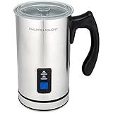 MatchaDNA Handheld Electric Milk Frother (Silver Carafe Jug)