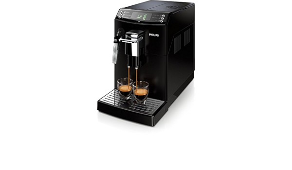 Philips 4000 series HD8841/09 - Cafetera (Independiente, Máquina espresso,  1,8 L, Molinillo integrado, 1850 W, Negro) : Amazon.es: Hogar y cocina