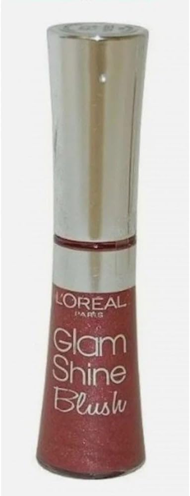 L'Oreal Paris Glam Shine Lip Gloss Sunlight Blush 156 6ml Hydrating Colour