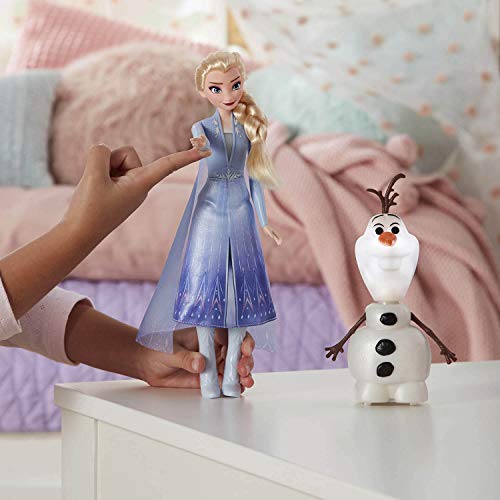 Hasbro Disney Frozen ELSA, Fernbedienung Olaf für Sprechen und Tanzen, Sprechen in Italienisch, inspiriert vom Disney… – Bild 4