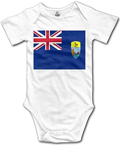 ONE SUIT The ST. Helena Flag Funny Baby Onesies Infant Clothes Boys Girls Bodysuit Jumpsuit Rompers Baby Outfits