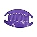 6.5 Inch Banana Clip Hair Clincher Interlocking Two Sides Hair Comb
