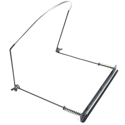 Kangnice 10/24 Holes Metal Harmonica Neck Holder Mouth Organ Support Harp Rack Stand (24 Holes) - Thumbnail 2