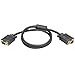 Tripp Lite P502-003 3ft VGA Monitor Cable High Resolution with RGB Coax HD15 M/M 3' (P502-003)