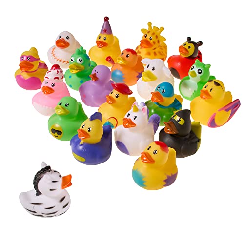 Rubber Duck Bath Toy, Rubber Ducky (50Pack), Rubber Ducks, Baby Bath