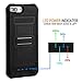 iPhone 8 Plus / 7 Plus / 6s Plus / 6 Plus Battery Case , Innovative Wireless 4200Mah Portable Cover Charger Power Bank Charging Case For iPhone Accessories With Ultra Protection