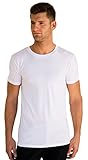 Men's Super Soft Crew Neck Under Shirt - Beechwood Modal, Tailored Tall, Tagless