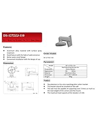 WMS WML PC110 DS-1272ZJ-110 - Soporte de pared para cámara IP DS-2CD21x2