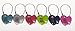 MoDA Travel Easy to Use- TSA Recognized Resettable Combination Lock Luggage Travel Lock-Pink
