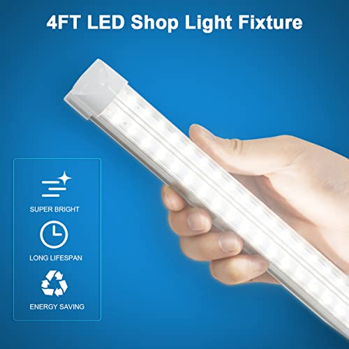 SHOPLED LED Shop Light 4FT, 36W 4680LM 6000K Cool White, V Shape, T8 4