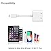 Headphone Adapter for iPhone 8/8Plus Headphone Jack aux Adapter for iPhone X/XS/8/8Plus/7/7Plus Converter Adapter Accessories Charge Cables & Audio Connector 2 in 1 Earphone Splitter Support iOS 12