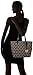 MICHAEL Michael Kors E/W Signature Tote Bag,Black/Beige/Black,One size