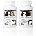 Avry Labs M1-BOL Extreme Anabolic Supplement, Bulking Agent Supports Muscle Growth, Hardening, Strength and Mass, 60 Capsules (2-Pack)