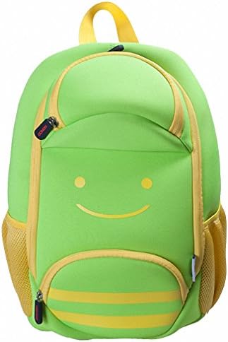 3D Animals Waterproof School Bags for Boys Large Capacity Cartoon Schoolbag Child Bookbag Kids Backpack for Teenagers Green