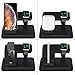 ROITON for Apple Watch Stand Charger, Wireless Magnetic Charging Dock Stand Holder for iWatch with Nightstand Mode for Apple Watch Series 4/3/2/1, Charge Station for iPhone Xs Max/Xs/Xr/X/8/8 Plus