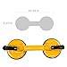 Qadira Premium Quality Heavy Duty Aluminum Suction Cup Plate Double Handle Professional Glass Puller/Lifter/Gripper