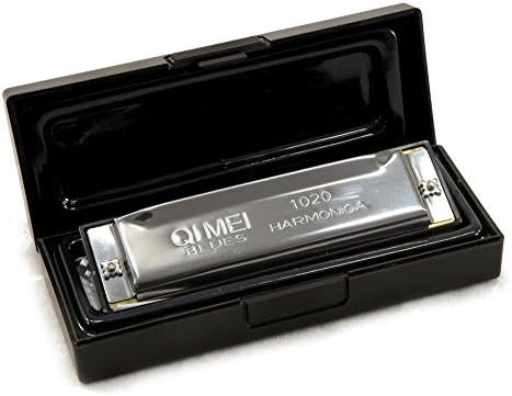 Brand New Harmonica 10 Holes Key of C with Protective Case Lightweight Easy to Carry.