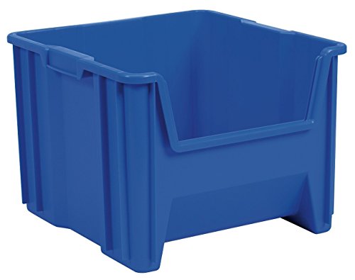 akro-mils stak-n-store Stapeln, HOPPER Front Kunststoff Storage Bin, Fall von 2, 13018BLUE