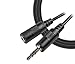 iMBAPrice 12 Feet Professional Quality Nickel Plated 3.5 mm Male/Female Stereo Audio Extension Cable primary