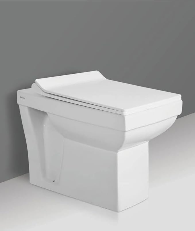SENISTO Ceramic Floor Mounted Commode/European Water Closet S trap/One