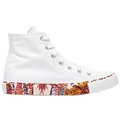 Converse All Star Hi Women Sneaker, White/Mantra