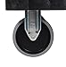 Luxor XLC11-B Two Shelf Heavy-Duty Utility Cart , Black