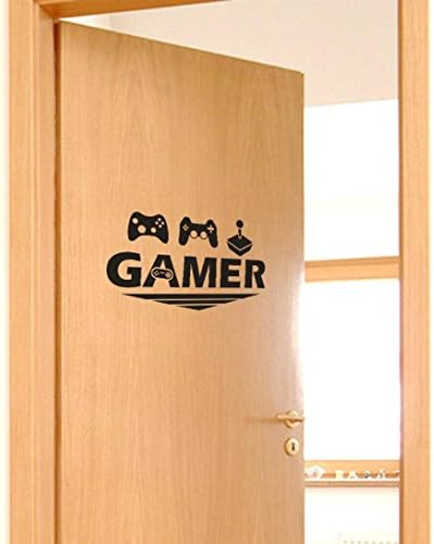 Dingji Wall Sticker, Gamer Home Decor Wall Sticker Bedroom Vinyl Art Mural