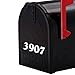 Custom Mailbox Numbers or House Lettering Name Vinyl Decal Sticker 1