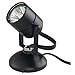 Good Earth Lighting Micro Halogen Spotlight - 2,000 Hours Lamp Life - Black