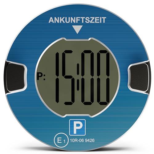 OOONO P-DISC NO1 - Elektronische Parkscheibe mit Zulassung fürs Auto - Automatische Digitale Parkscheibe Elektrisch mit Zulassung vom KBA nach StVO - Elektrische Parkuhr Auto zugelassen thumbnail 1