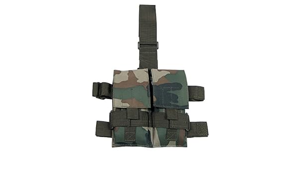 Portacargador para pierna woodland