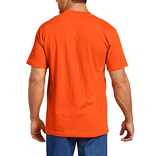 dickies men's heavyweight crew neck short sleeve tee