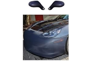 MIDWEST CORVETTE C6 Corvette Grand Sport ZO6 ZR1 GS NoviStretch Front + Mirror Bra High Tech Stretch Mask Combo Fits: C6 Corvette 06 Through 13 GS Z06 ZR1 (Does not fit The Base Corvette)