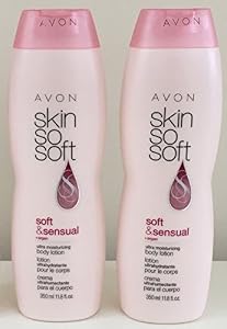 Image of Lot of 2 Avon Skin So Soft SSS Soft & Sensual Body Lotion Argan Oil 11.8 oz. ea.