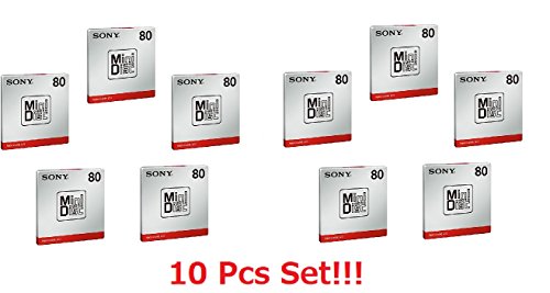 [10 Pcs Set] Sony MD80 Blank Mini Disc 80 Minutes Recordable MD Japan Genuine - Thumbnail 2