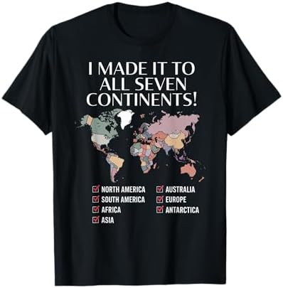 Amazon.com: World Traveler - Seven Continents - 7 Continents Club