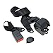 AUDEW Universal Retractable 3 Point Auto Car Safety Seat Lap Belt Set Kit