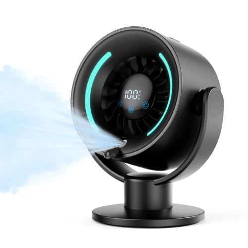 Butook Portable Misting Desk Fan