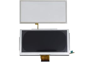 VANJUNN Replacement LCD Screen Display with Touch Screen Glass Digitizer for Nintendo Wii U WiiU Gamepad (New, Not Dismantling Parts)