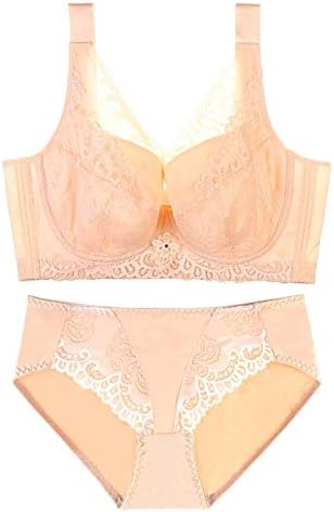 GuiZhen - Bragas de lencería y Copa E F para Mujer, Talla 46, 48 y 50: Amazon.es: Jardín