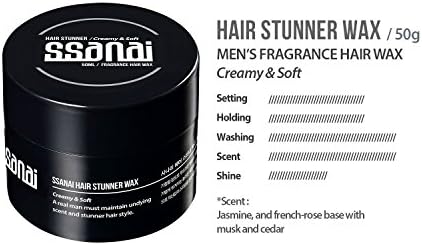 Ssanai Hair Stunner Men S Hair Styling Creamy Wax Workable